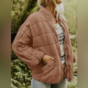 NWT: Women's Causal Lightweight Jacket - XL - Tan/Brown